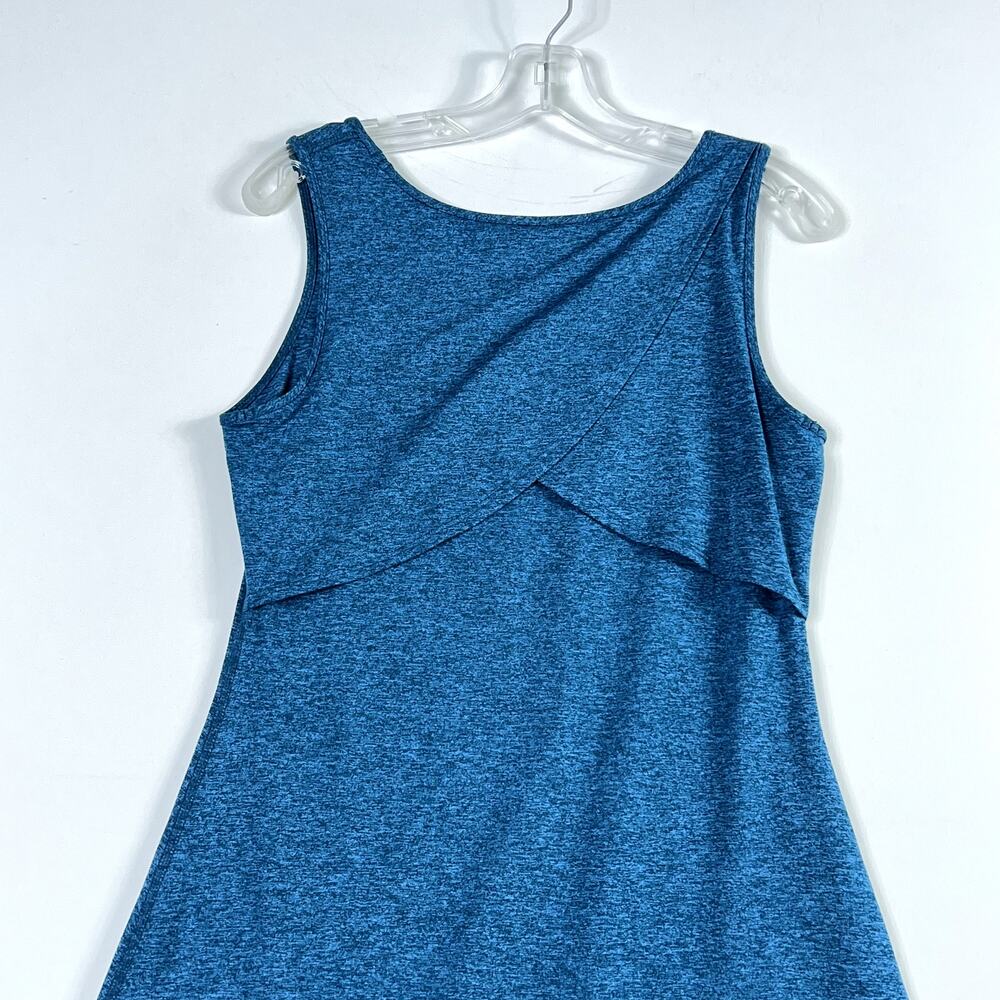 Patagonia W's Sleeveless Seabrook Dress Big Sur Blue Womens Small - Picture 5 of 11